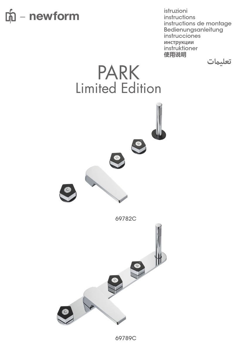 newform PARK Limited Edition 69789C instructions newform PARK Limited Edition 69789C instructions