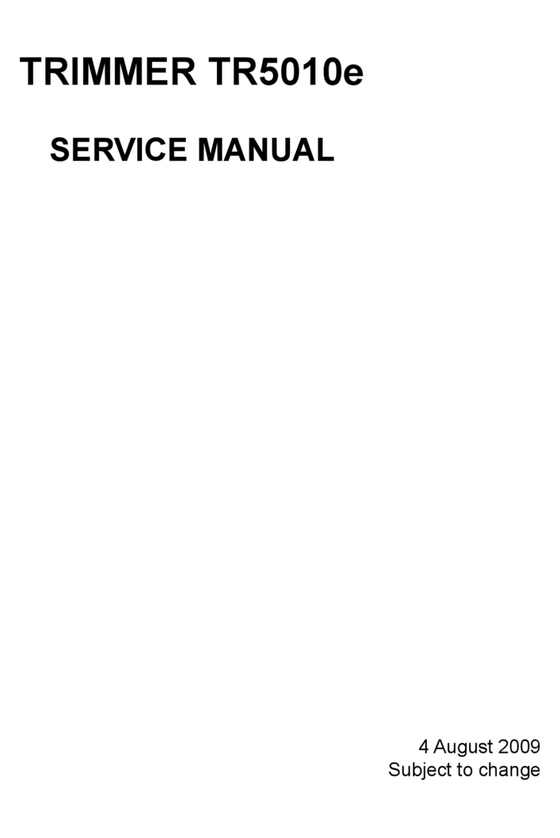 Plockmatic TR5010e Service manual