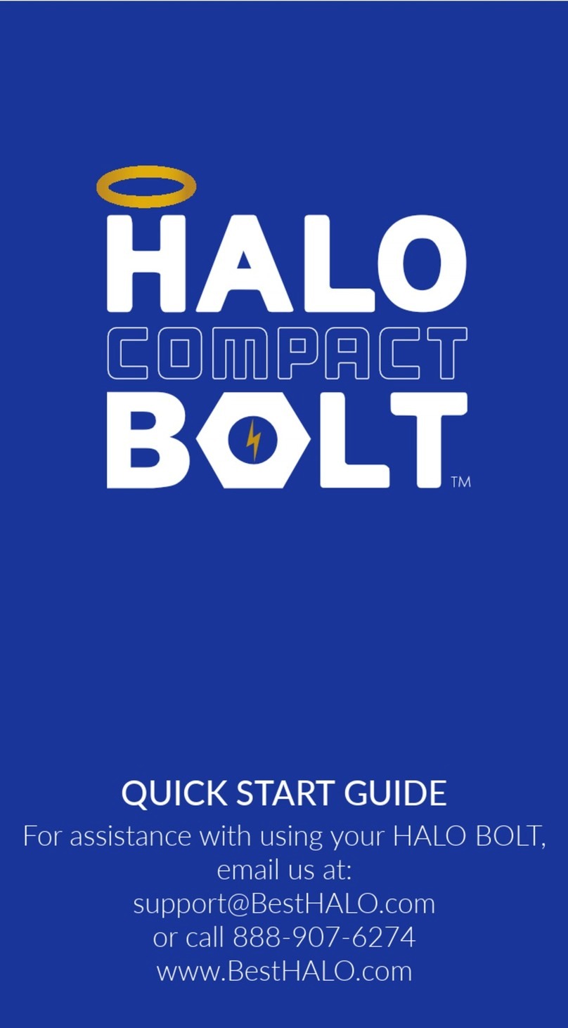 Halo Compact Bolt quick start guide
