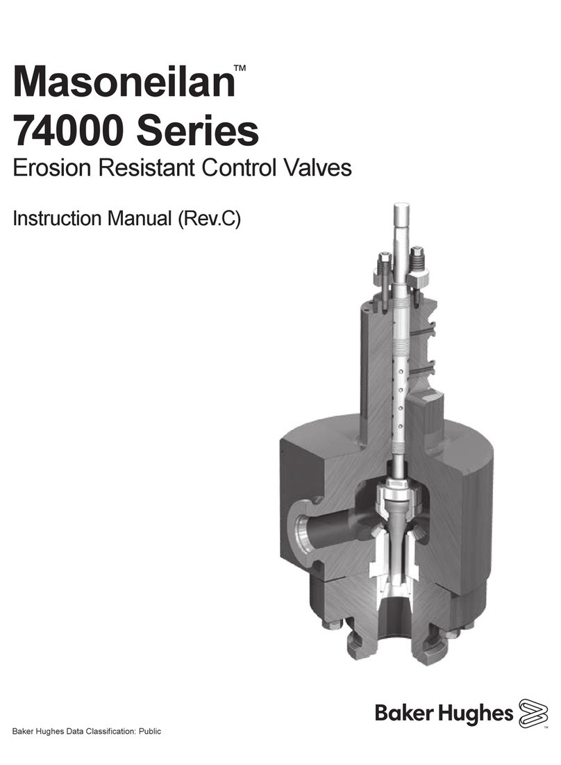 Baker Hughes Masoneilan 74000 Series instruction manual