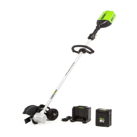 GreenWorks Pro ULTRAPOWER 60ED08 Operator's manual