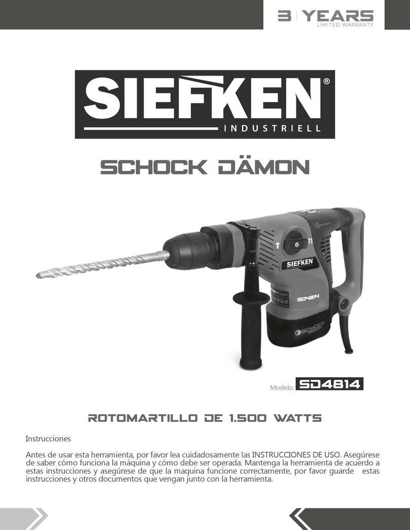 Siefken SD4814 User manual