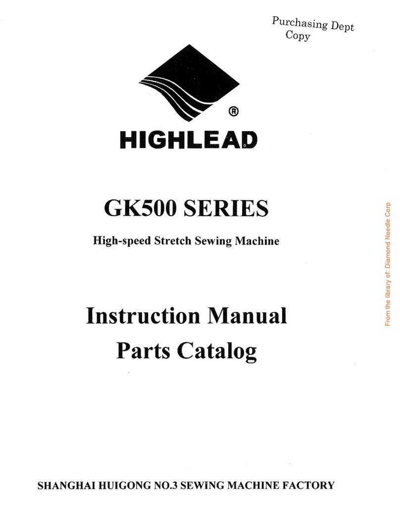 HIGHLEAD GK500 Series Instruction manual parts catalog