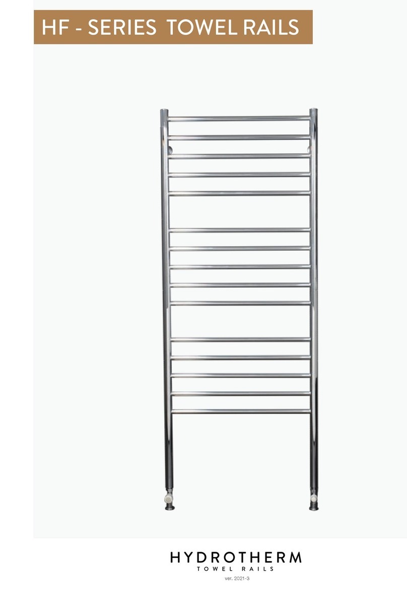 HydroTherm HF Series quick start guide