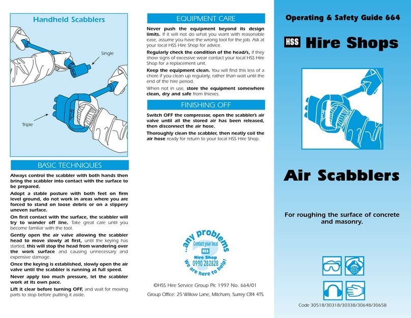 HSS Hire 30518 Operating & safety guide