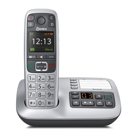 Gigaset WIDEX W570 user guide