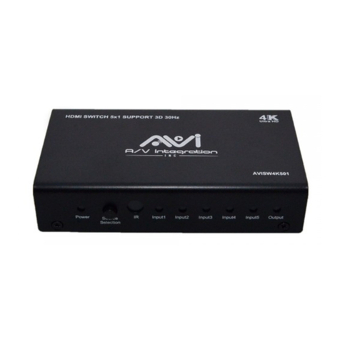 AVI AVISW4K501 User manual