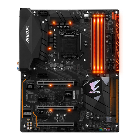 Gigabyte GA-Z270X-Gaming user manual