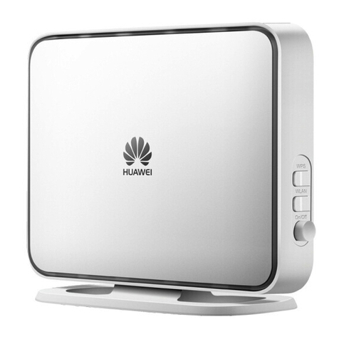 Huawei EchoLife HG532 User manual