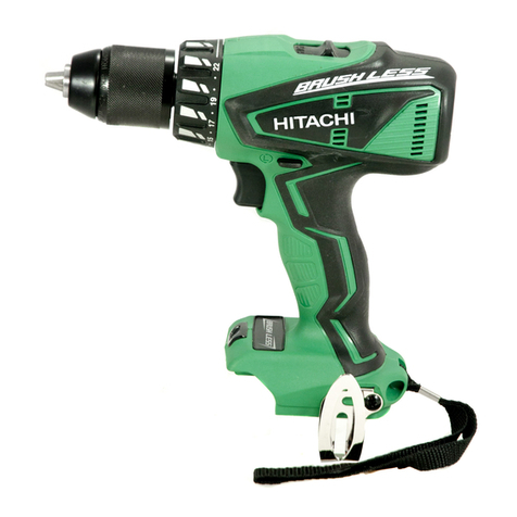 Hitachi Koki DS14DBEL Handling instructions