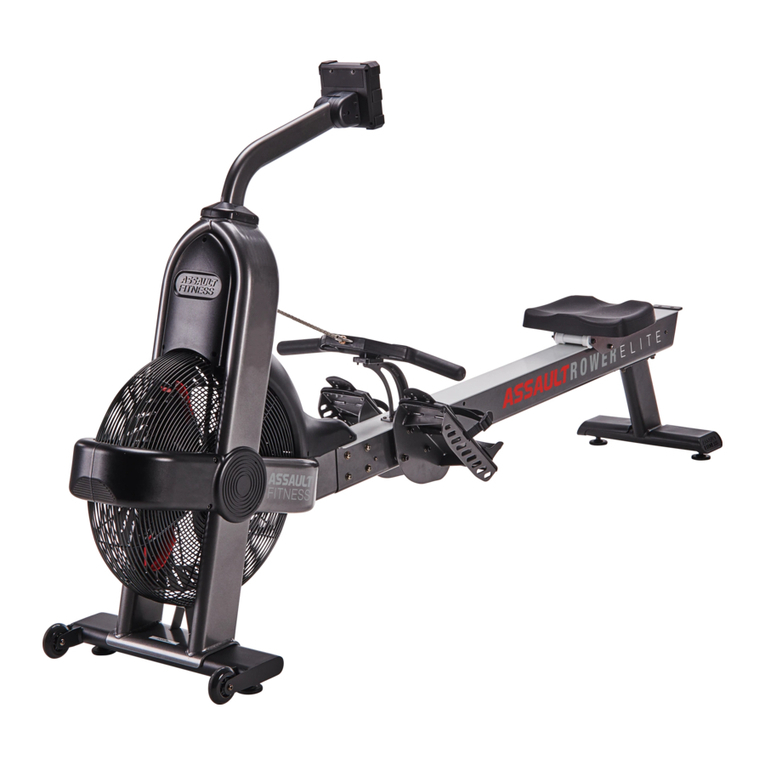 Assault Fitness AirRower ELITE TECHNICAL SPECIFICATIONS & USE GUIDELINES