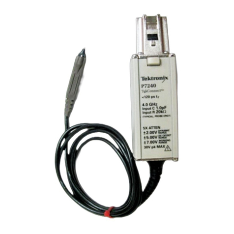 Tektronix P7240 User manual
