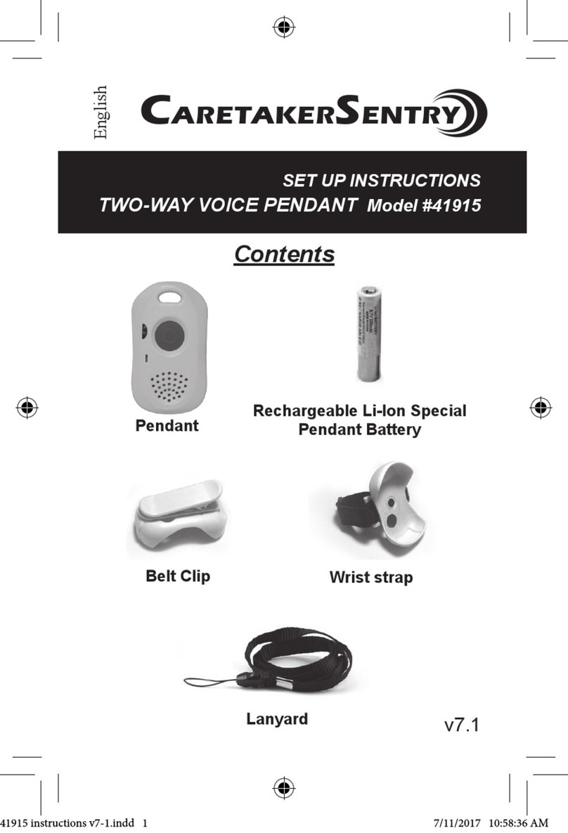 CARETAKER SENTRY 41915 Manual