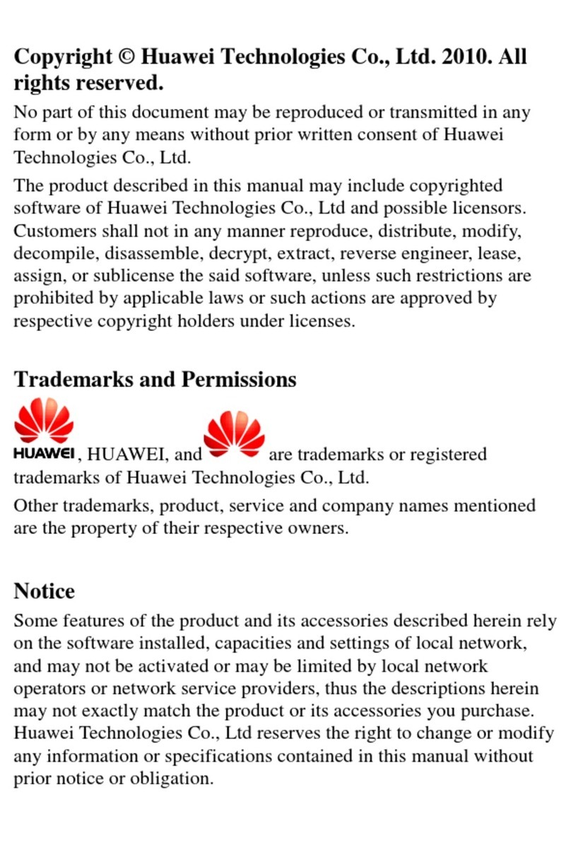 Huawei C2823 User manual