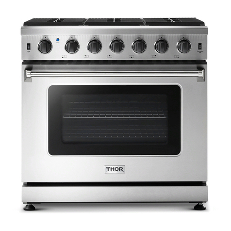 Thor Kitchen LRG4807U User manual