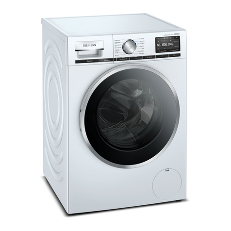 Siemens WM6HXE0LDN User manual Siemens WM6HXE0LDN User manual