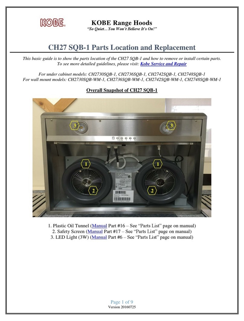KOBE CH27 Series manual
