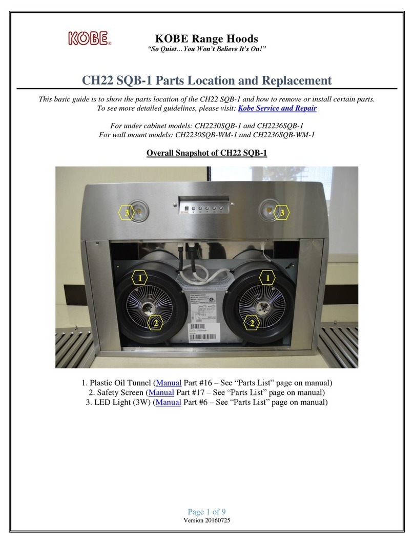 KOBE CH22 Series User manual