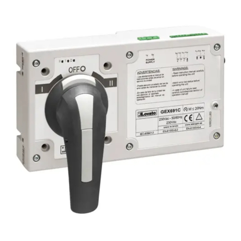 LOVATO ELECTRIC GEX69 C Series User manual