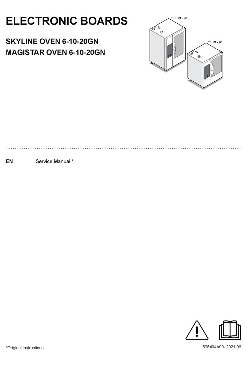 Electrolux SKYLINE OVEN 6-10-20GN User manual
