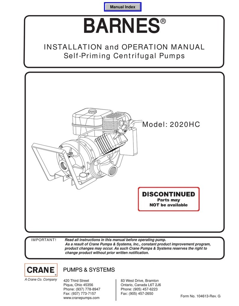 Barnes 2020HC User manual