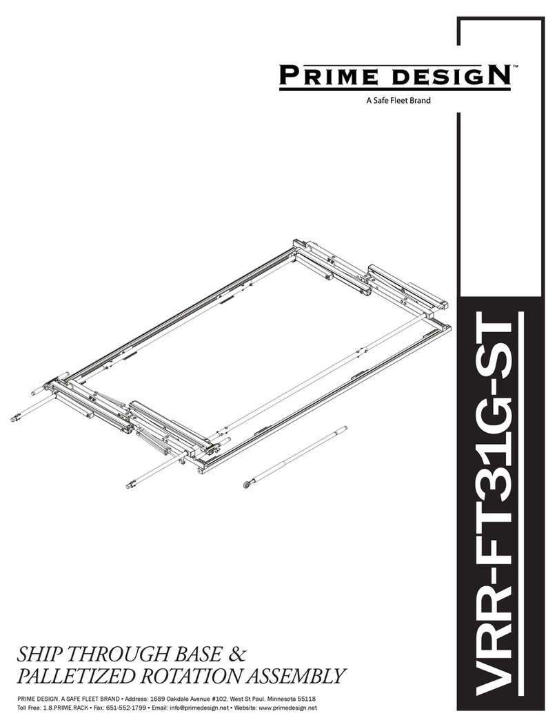 Safe Fleet Prime Design VRR-FT31G-ST User manual Safe Fleet Prime Design VRR-FT31G-ST User manual
