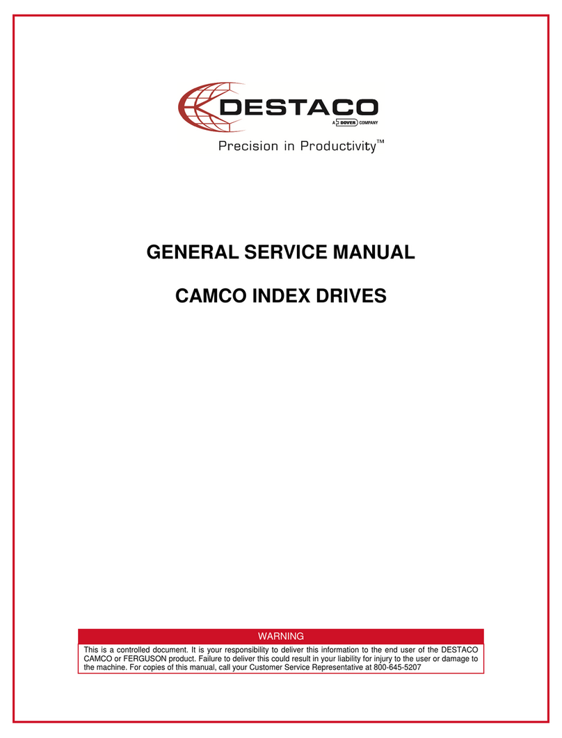 Dover DESTACO CAMCO 900P General service manual Dover DESTACO CAMCO 900P General service manual