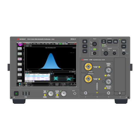 Keysight DCA-X Series User manual