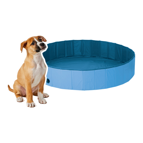 Frisco DOG POOL instruction manual