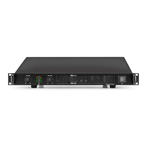 Power Dynamics PDD1100 User manual