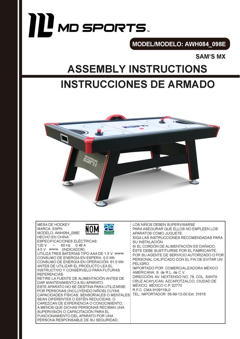 MD SPORTS AWH084 098E Assembly instructions
