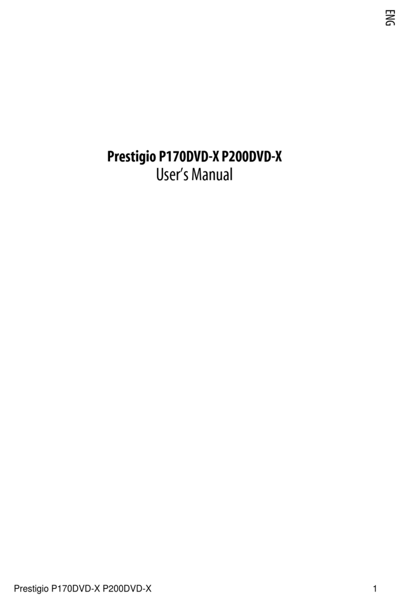 Prestigio P170DVD-X user manual