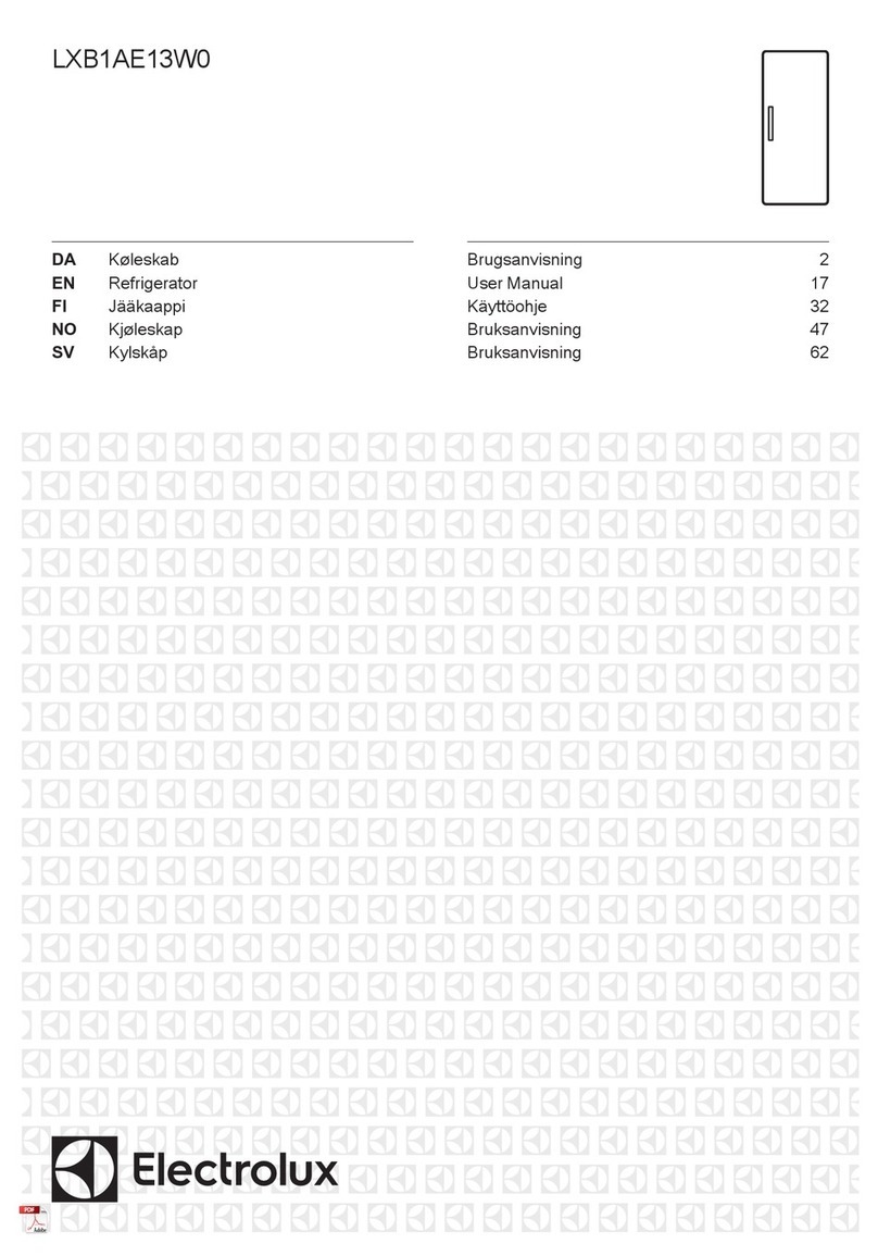 Electrolux LXB1AE13W0 User manual Electrolux LXB1AE13W0 User manual