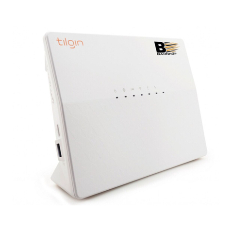 tilgin HG2501 installation guide