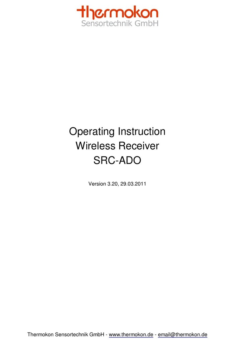 Thermokon SRC-ADO Series Operating instruction Thermokon SRC-ADO Series Operating instruction