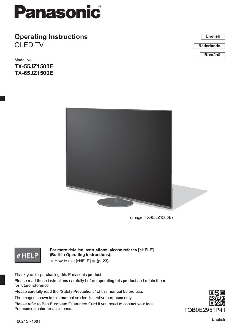 Panasonic TX-55JZ1500E operating instructions