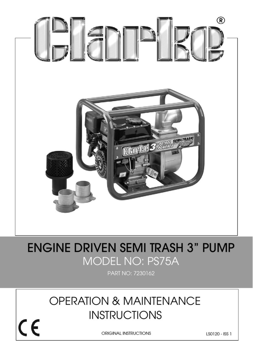 Clarke PS75A Instruction Manual