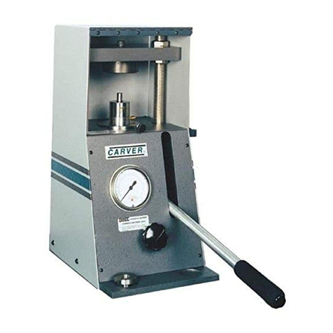 Carver 4350 Operation, installation, and maintenance manual
