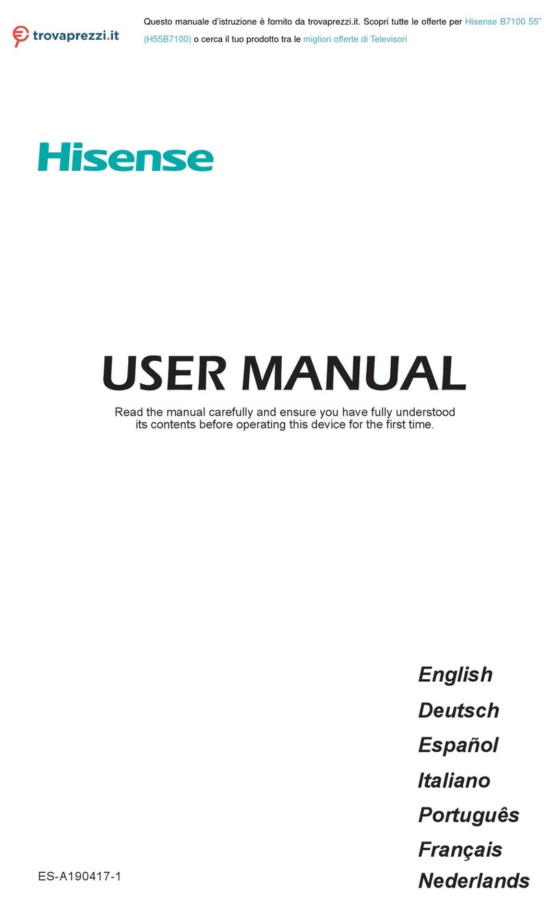 Hisense B7100 User manual Hisense B7100 User manual