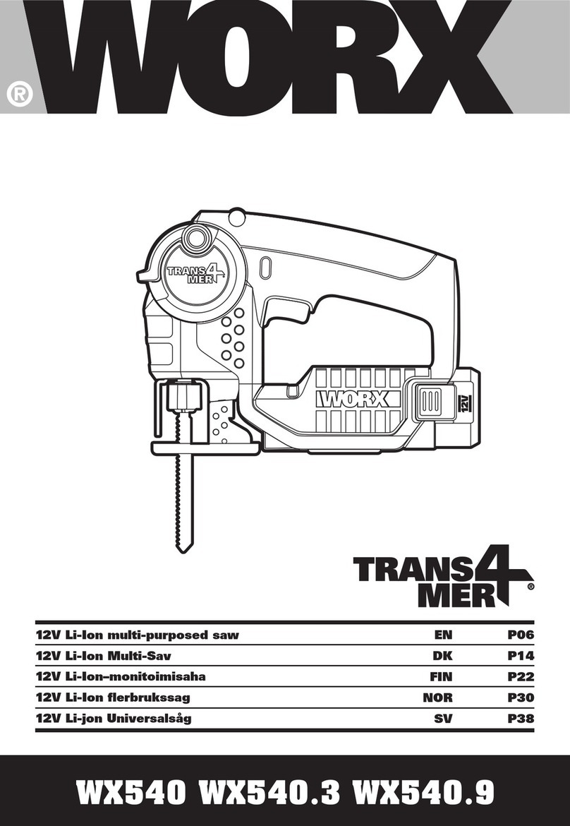 Worx Trans4mer WX540 Original instructions