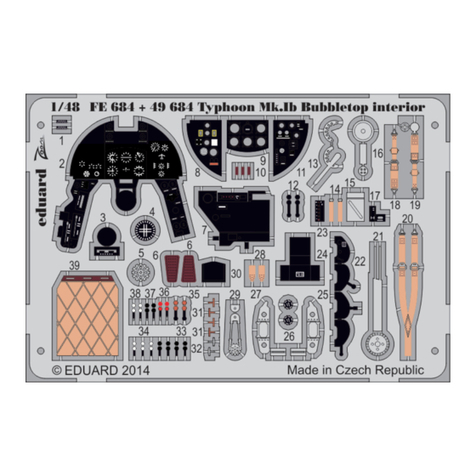Eduard Zoom Typhoon Mk.Ib Bubbletop interior S.A. User manual Eduard Zoom Typhoon Mk.Ib Bubbletop interior S.A. User manual