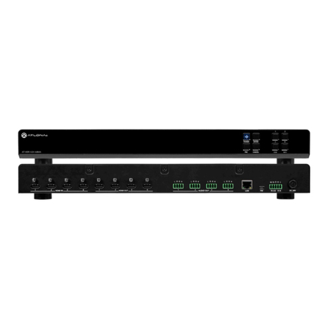 Atlona AT-HDR-H2H-44MA User manual