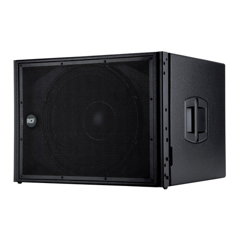 RCF HDL18-AS User manual