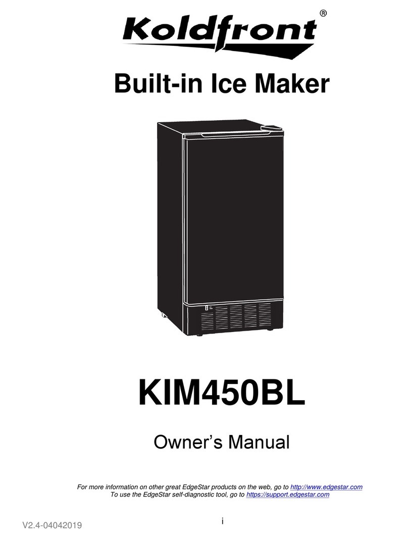 Koldfront KIM450BL owner's manual