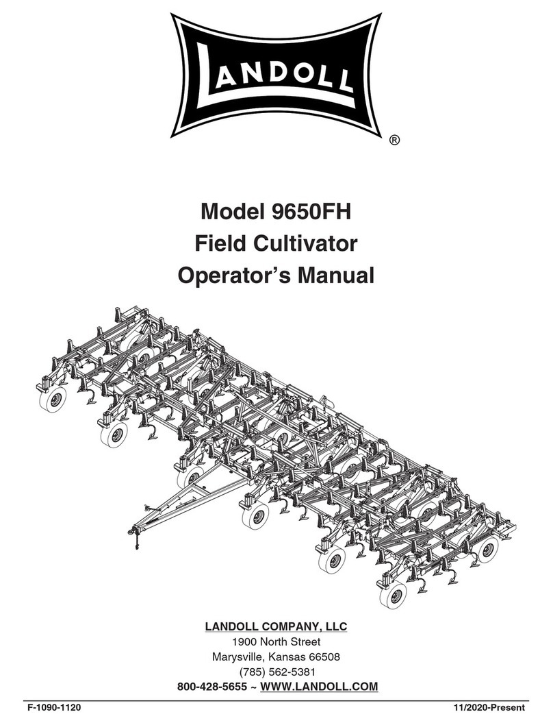 Landoll 9650FH Operator's manual