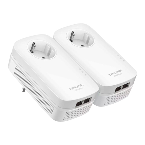 TP-Link TL-PA9020P User manual