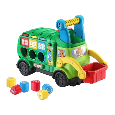 V-tech Sort & Recycle Ride-On Truck User manual