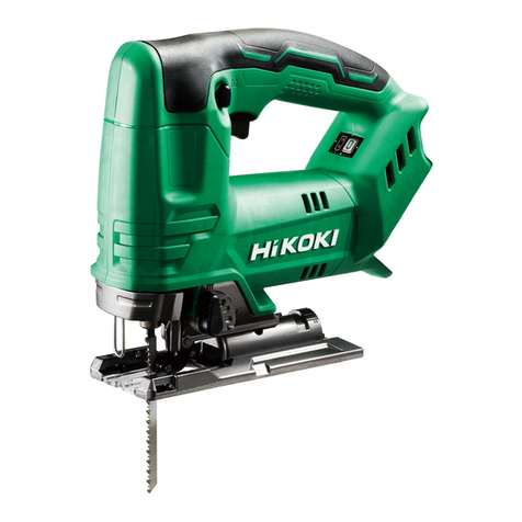 Hitachi CJ 18DA User manual