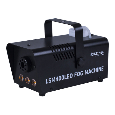 Ibiza LSM400LED-BK User manual