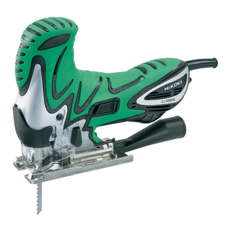Hitachi Koki CJ 110MVA User manual